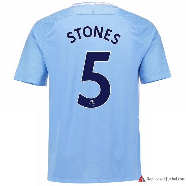 Camiseta Manchester City Primera equipación Stones 2017-2018